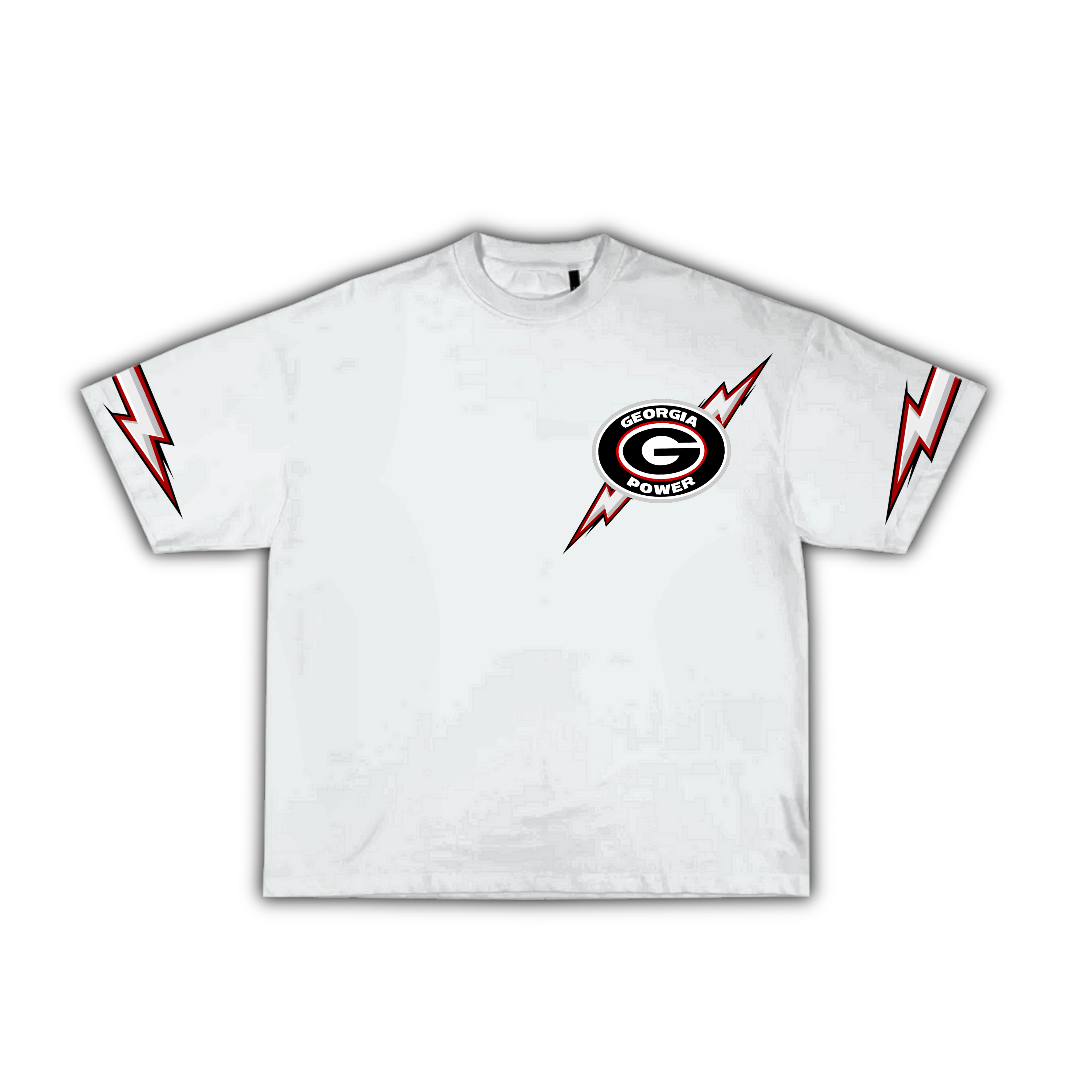 Omerta Lifestyle - Georgia Power T-Shirt - Red