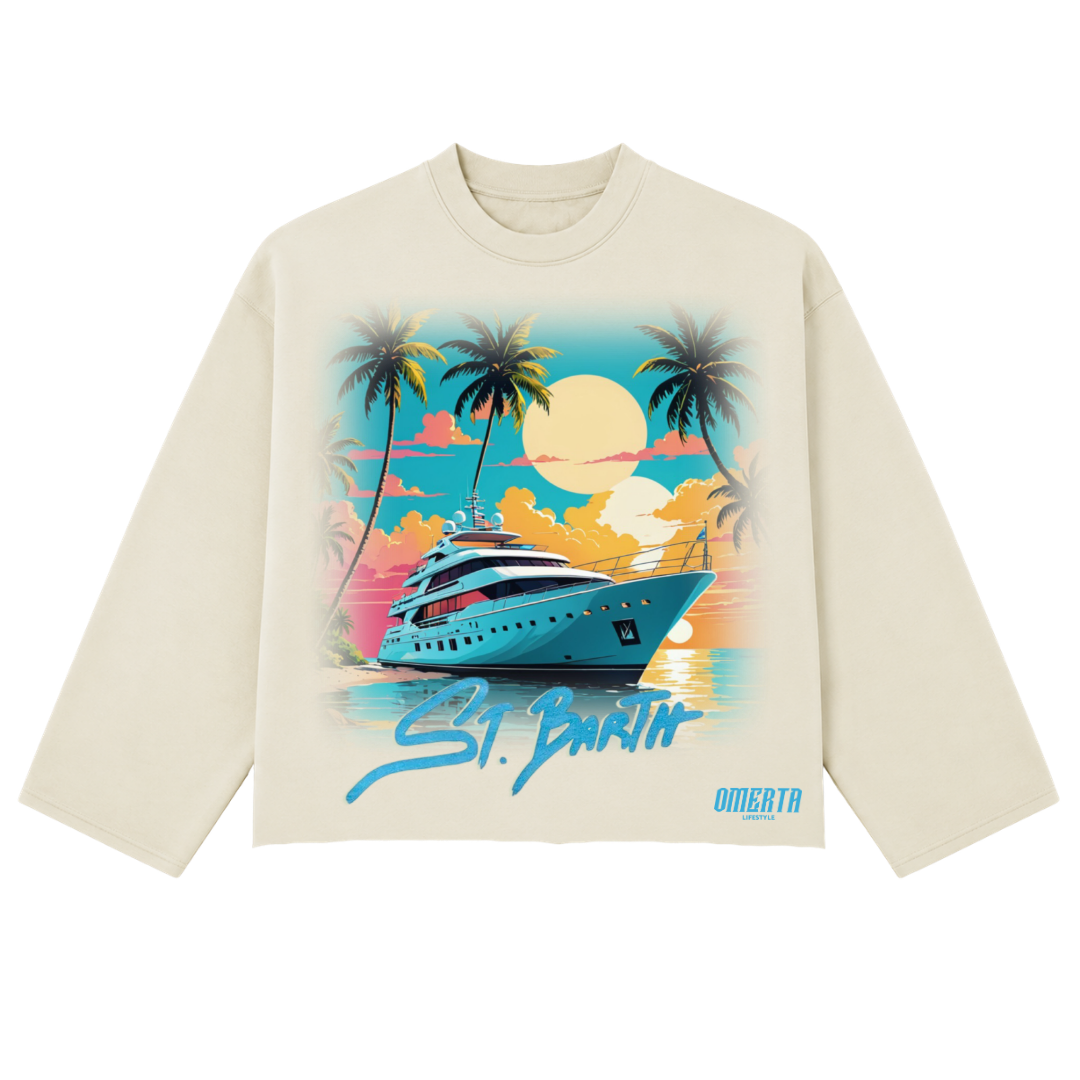 St. Barth Cropped Crewneck
