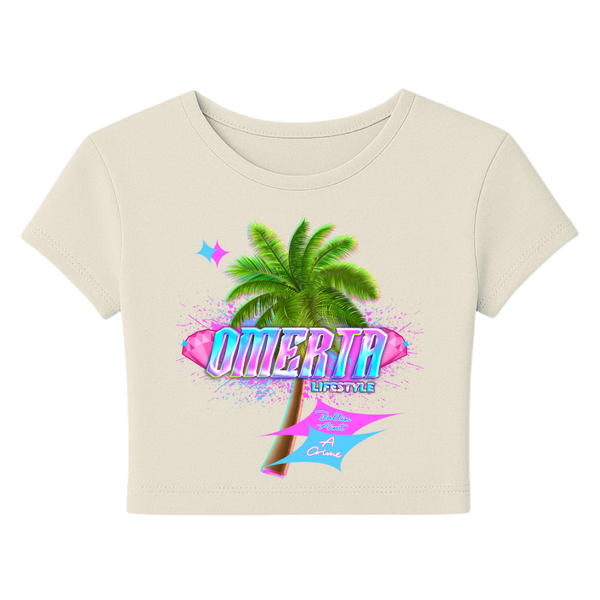 Omerta Lifestyle - Women's Solid Crop Tee
