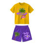 Ballin' Ain't A Crime Set - Gold/Purple