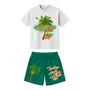 Ballin' Ain't A Crime Set - White/Green