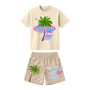 Omerta Lifestyle - Ballin' Ain't A Crime Set - Tan/Blue