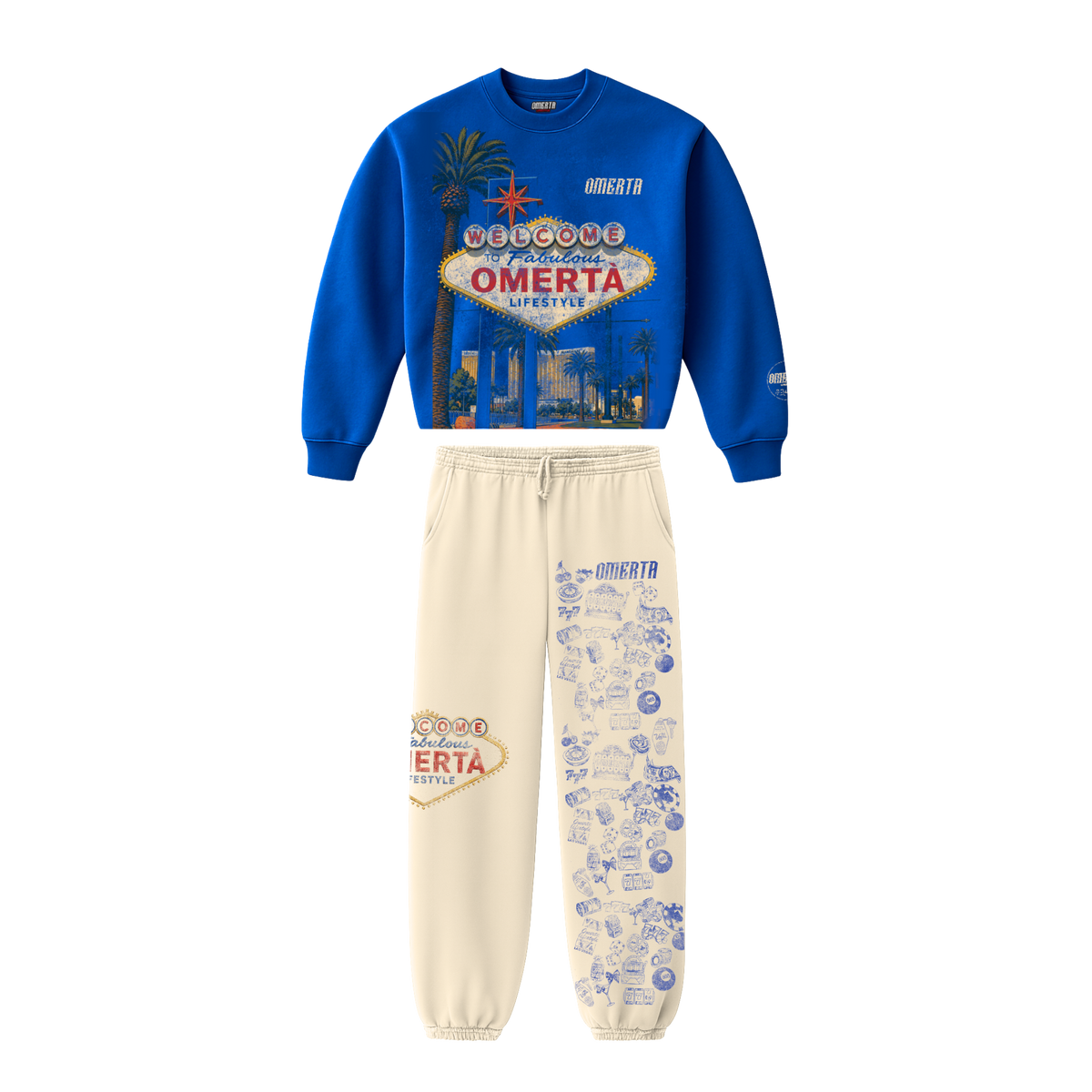 High Roller - Garment Dyed Crewneck Set