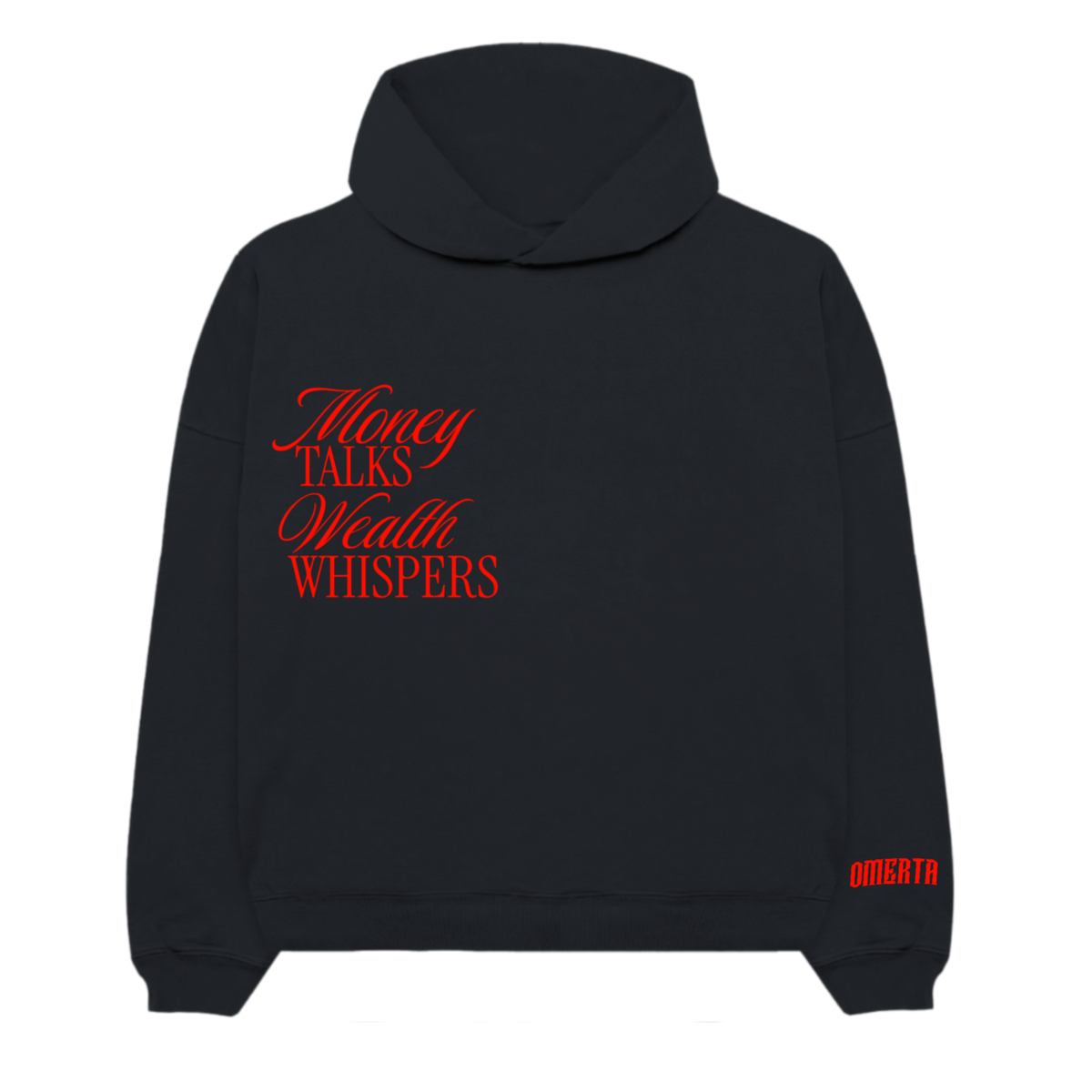 Money Talks, Wealth Whispers Hoodie