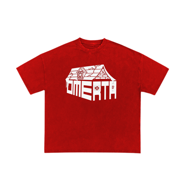 Omerta Trap House T-Shirt - Red