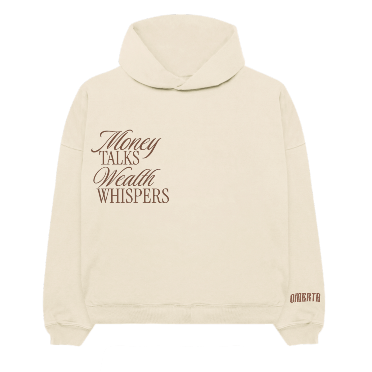 Money Talks, Wealth Whispers Hoodie