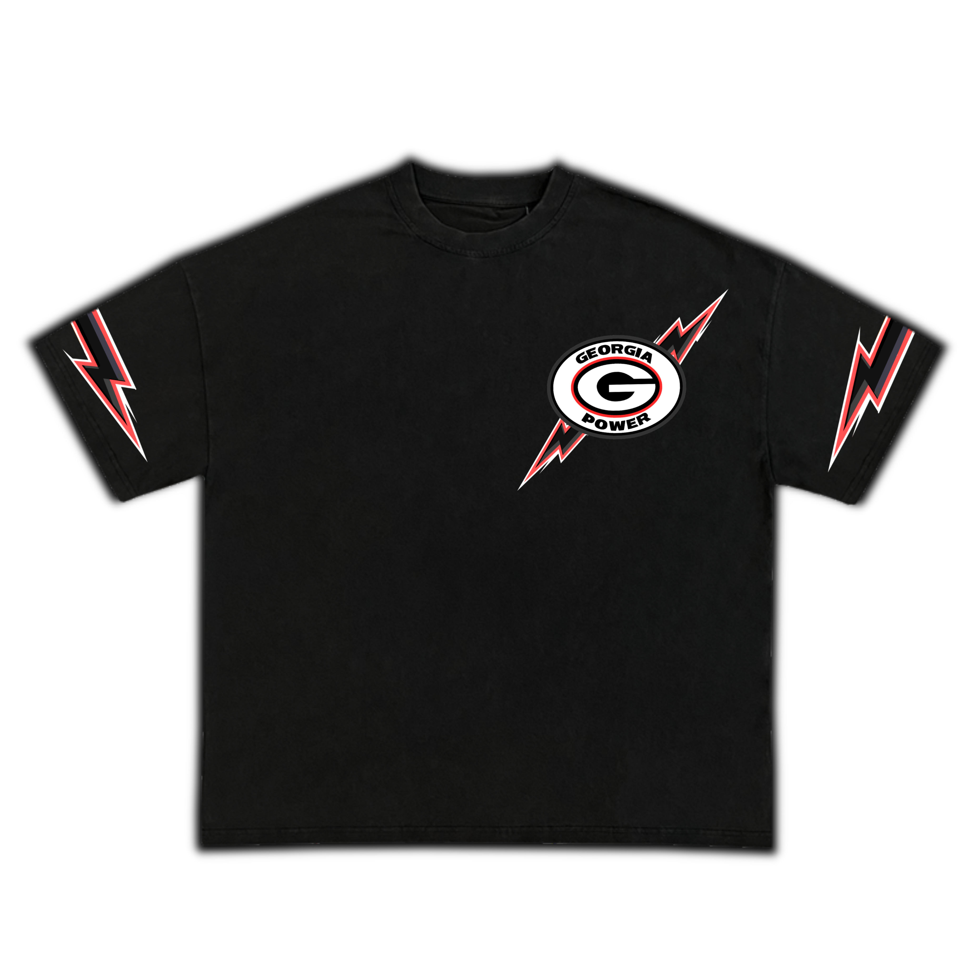 Omerta Lifestyle - Georgia Power T-Shirt - Red