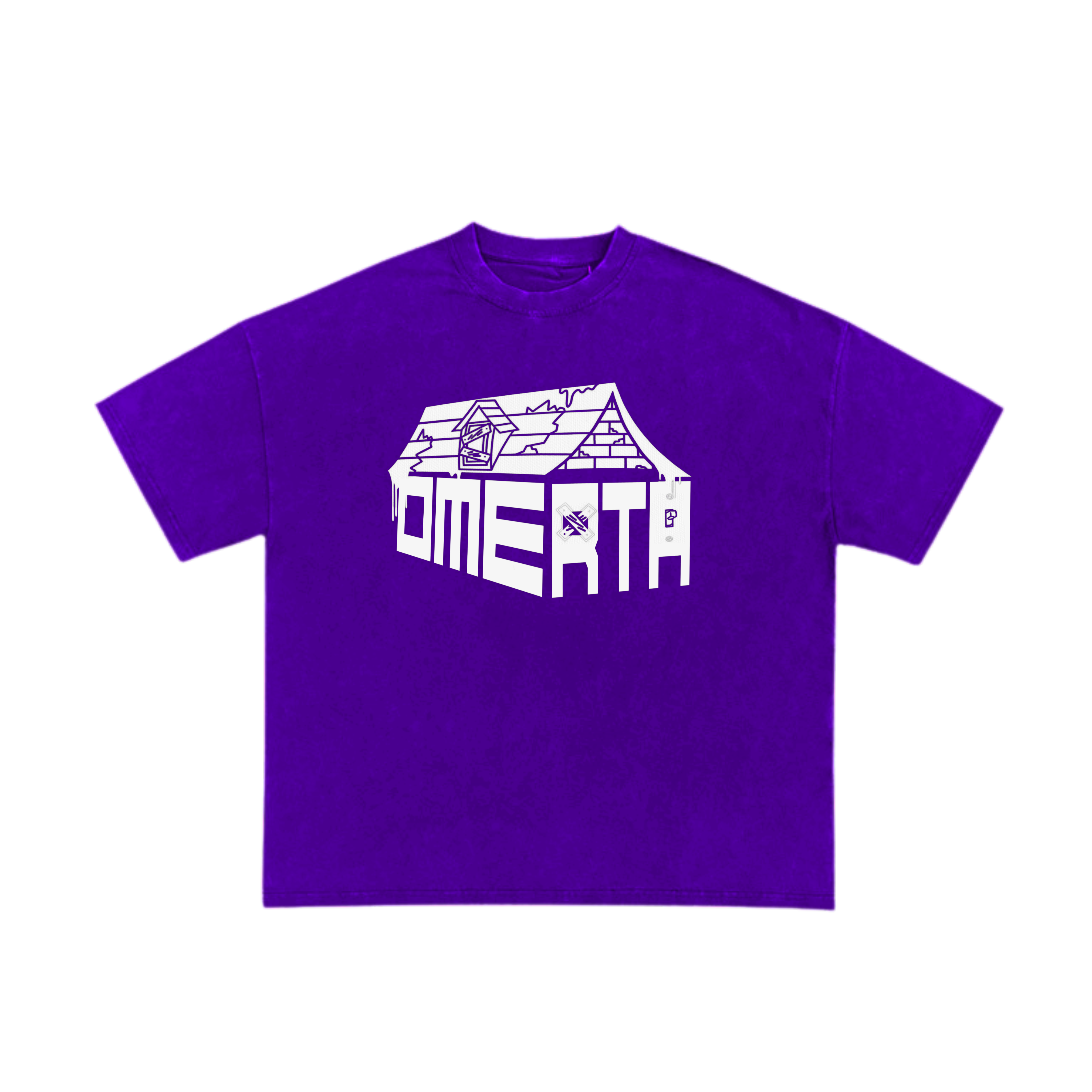 Omerta Trap House T-Shirt - Purple