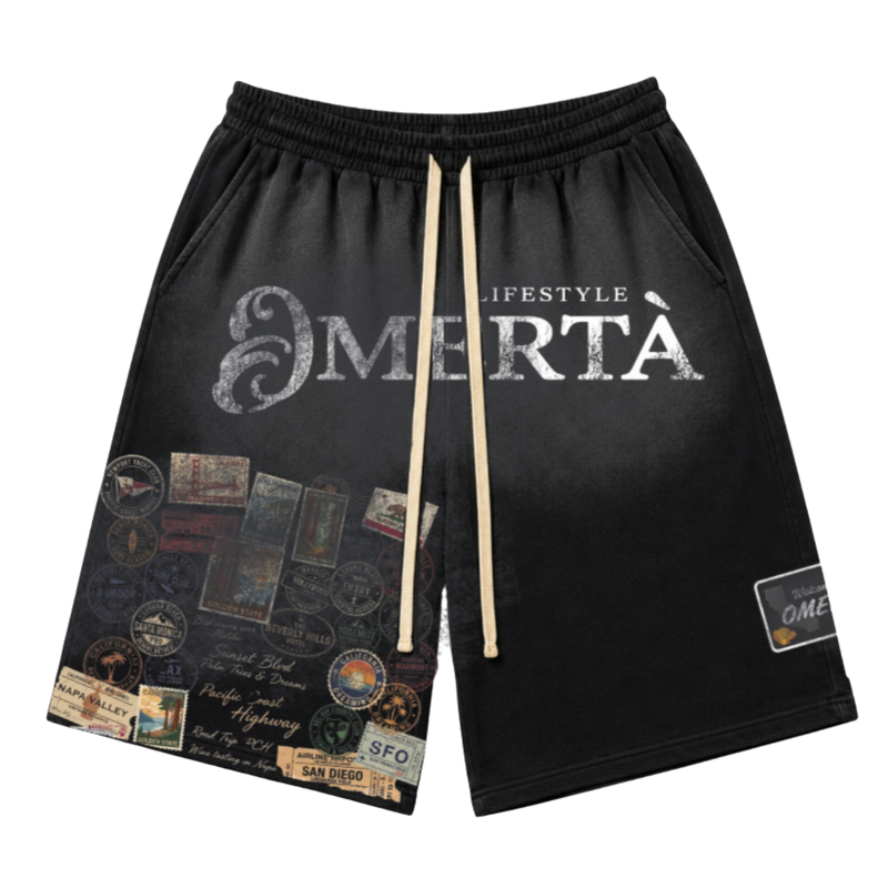 Omerta Potassium Dyed Shorts