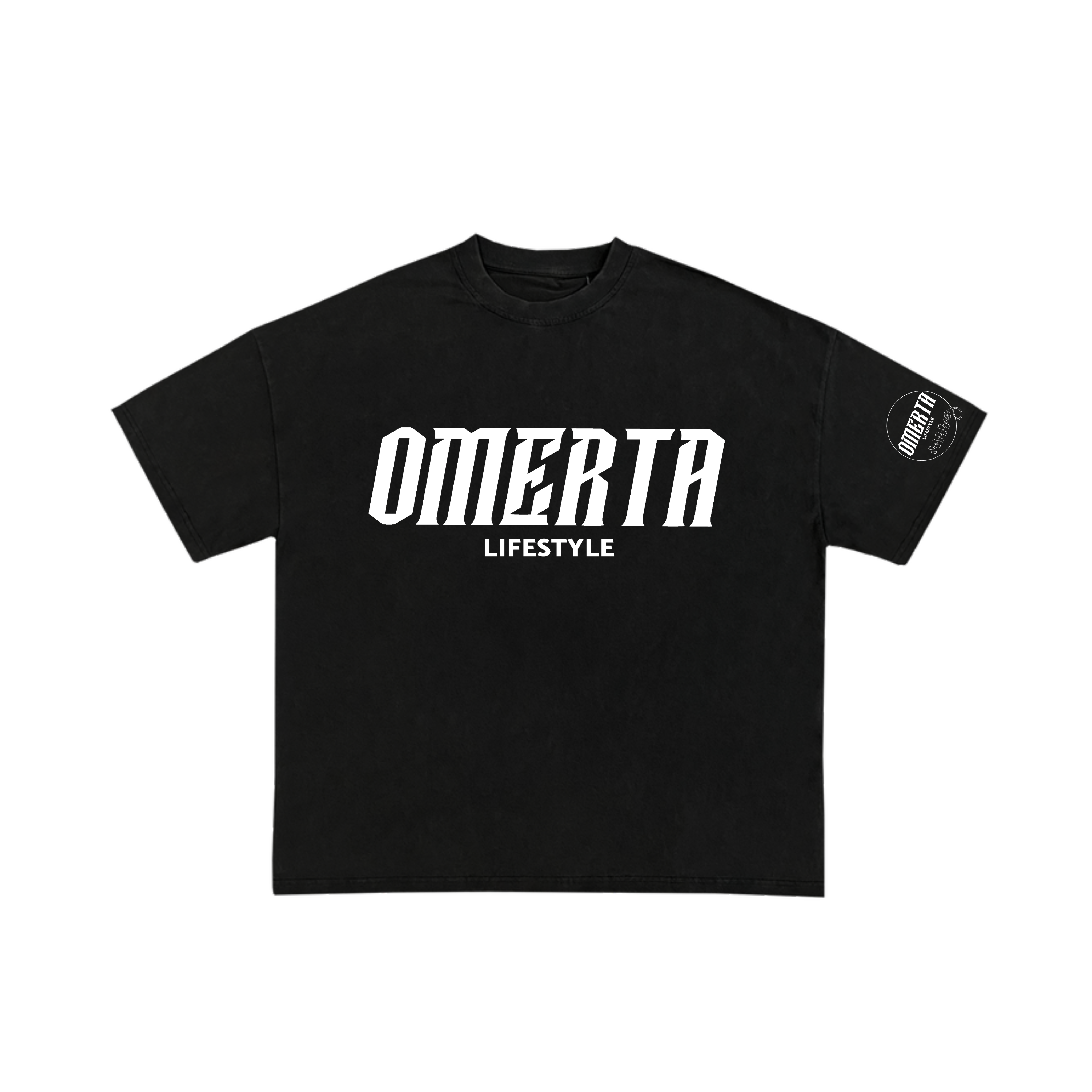 Omerta Lifestyle - Logo T-Shirt - White