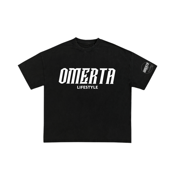 Omerta Lifestyle - Logo T-Shirt - White