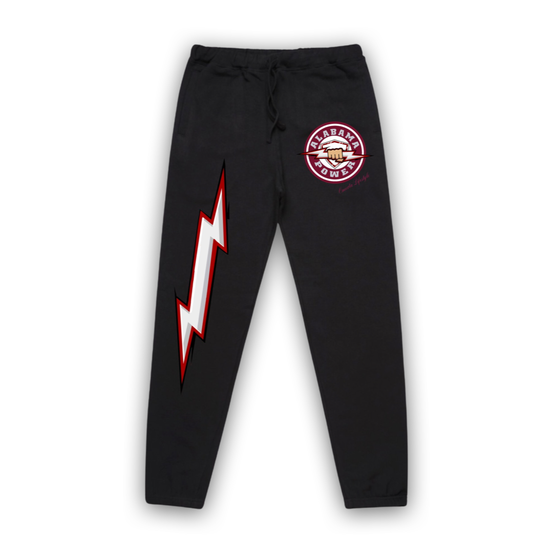 Omerta Lifestyle - Alabama Power Sweats - Black