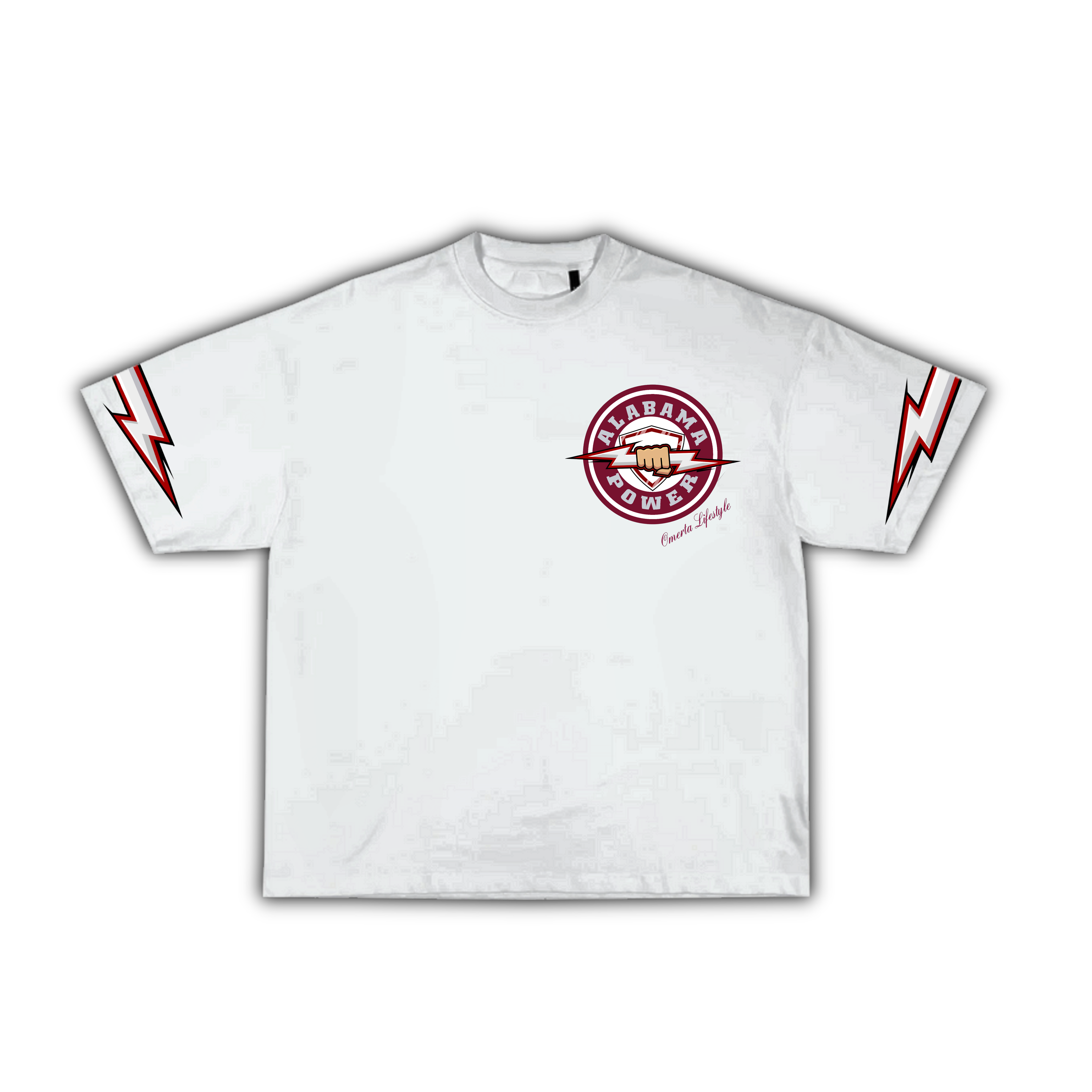 Omerta Lifestyle - Alabama Power T-Shirt - White