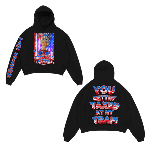 Omerta Lifestyle - UncleSam Hoodie - Black