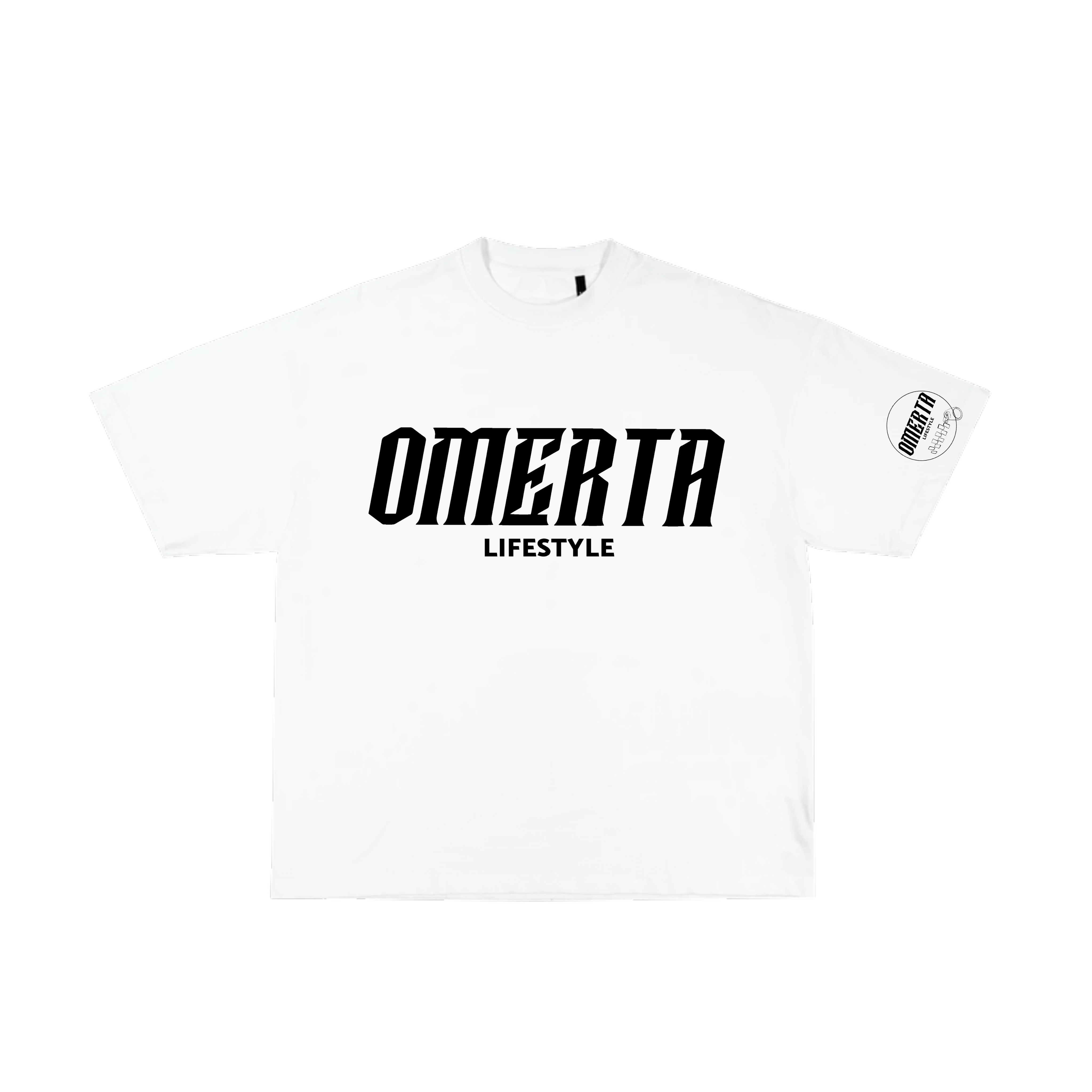 Omerta Lifestyle - Logo T-Shirt - White