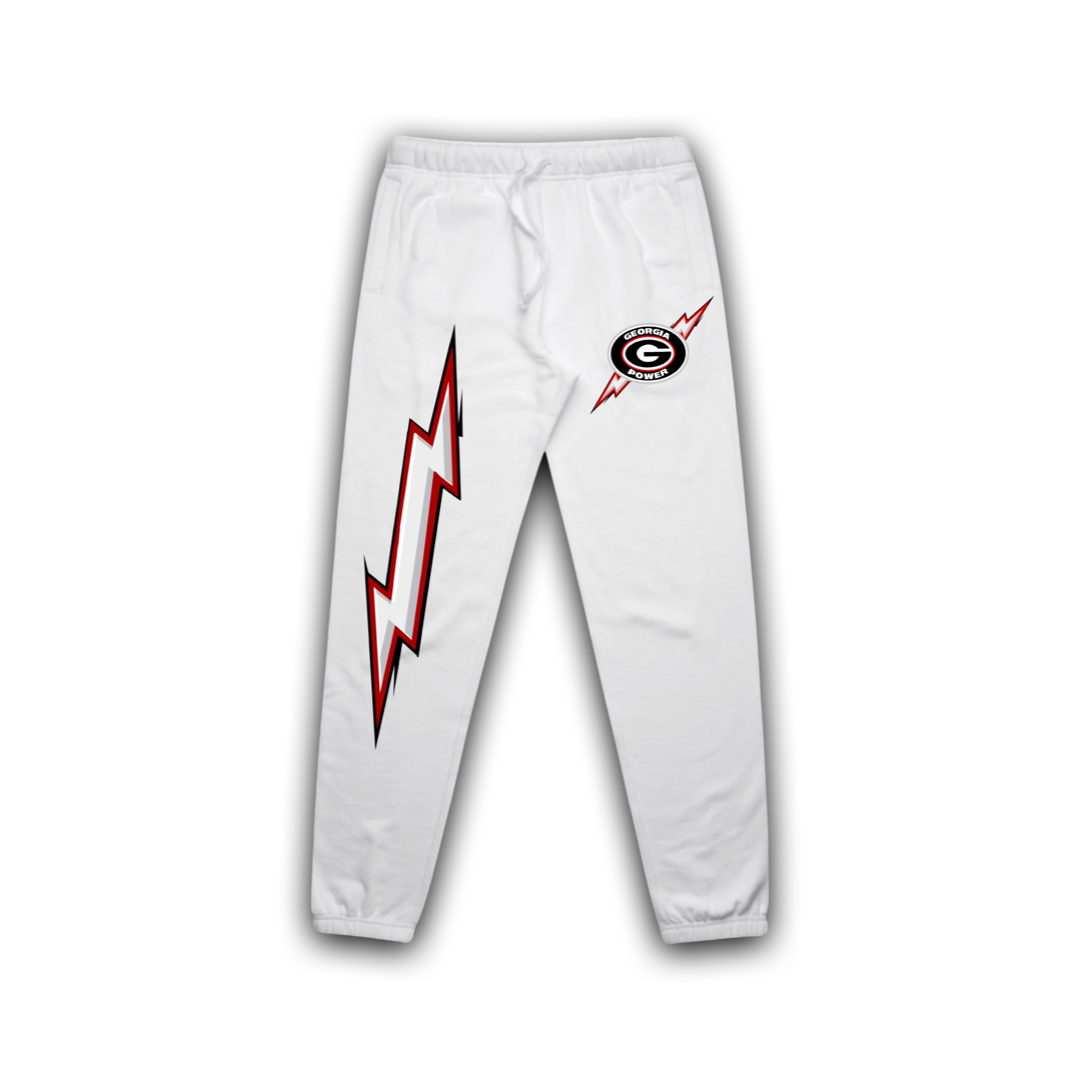 Omerta Lifestyle - Georgia Power Sweats - White